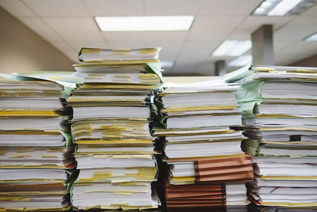 Pile of documents