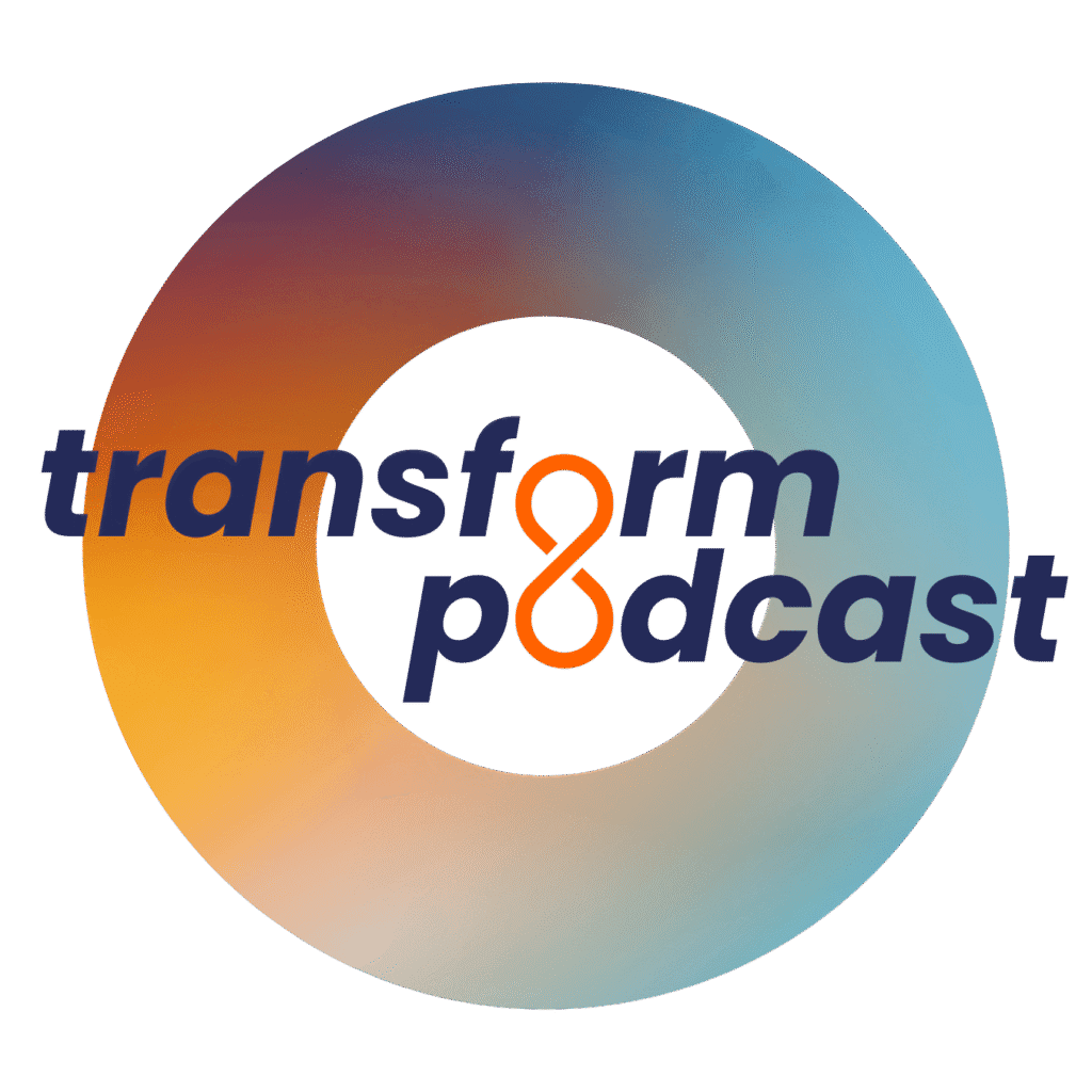 Transform Podcast Logo Dark