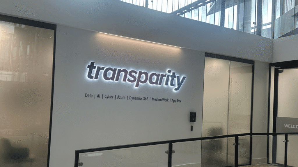 transparity new office