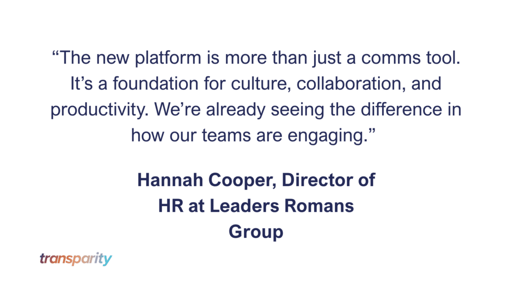 How Leaders Romans Group Unified their Team and Drove Engagement with a Modern Intranet (2)