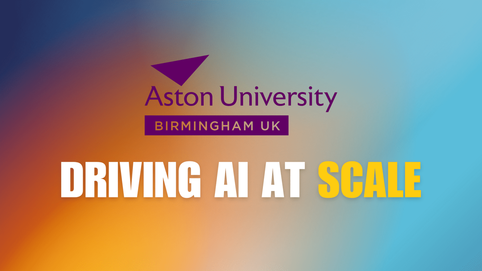 Aston University Teams Up with Transparity and Microsoft to Drive AI at Scale