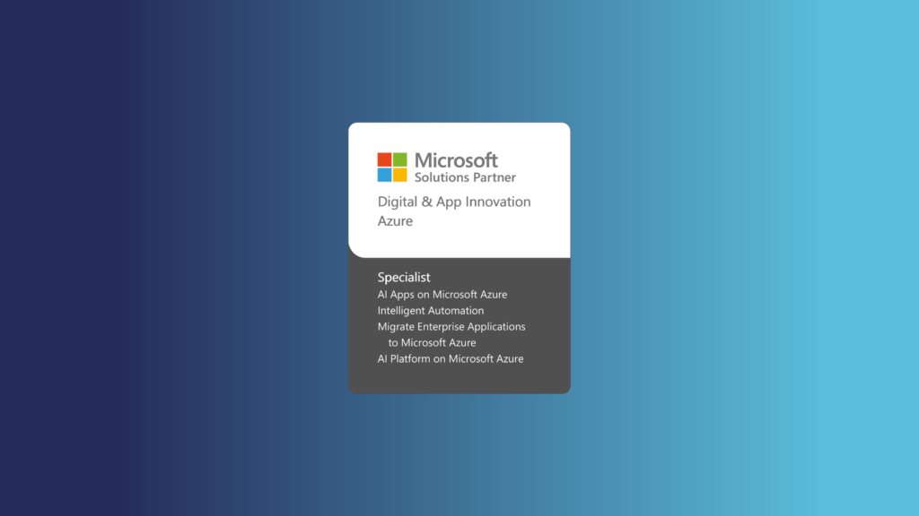 Transparity Earns AI Apps on Microsoft Azure Specialisation